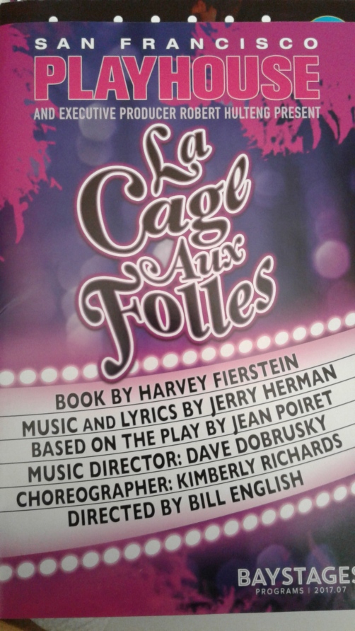 La Cage aux Folles at SF Playhouse programme