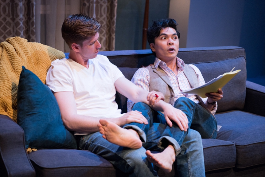 When Gus (Adam Donovan) is with Tanner (Jed Parsario), you'd think he had everything he could ever want. Photo by Ben Krantz.