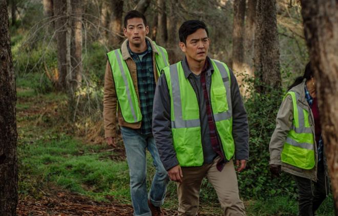 Peter (Joseph Lee) and David Kim (John Cho) in 'Searching'. Photo courtesy of Sony Pictures/Screen Gems